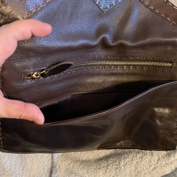 VTG CARLA MANCINI STUNNING LEATHER LUXURY BOUTIQUE BAG NWOT- - Picture 14 of 16